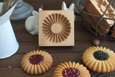 Cookie Mold Cutter Premium Beech Cookie Shortbread Wooden Cookie Mold