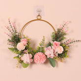 New Wrought Iron Ball Chrysanthemum Water Grass Wall Hanging Home Decoration Door Hanging Artificial Garland Ornaments