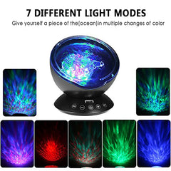 Version Remote ocean romantic Starlight Projection lamp USB LED Aurora Projection Gifts Decorative Night light