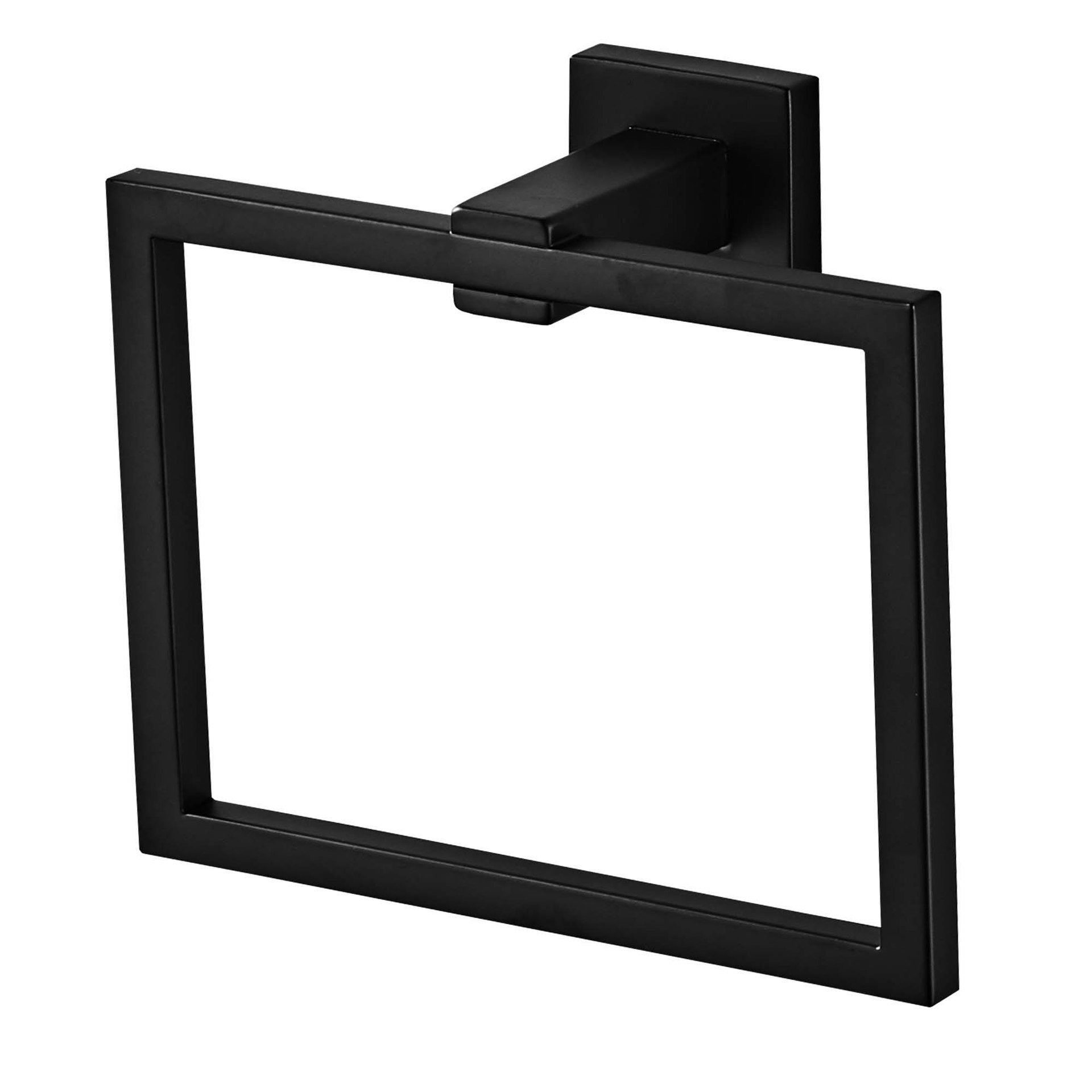 Black Towel Ring Nordic Round Towel Rack Towel Ring Hanging Rack Ring