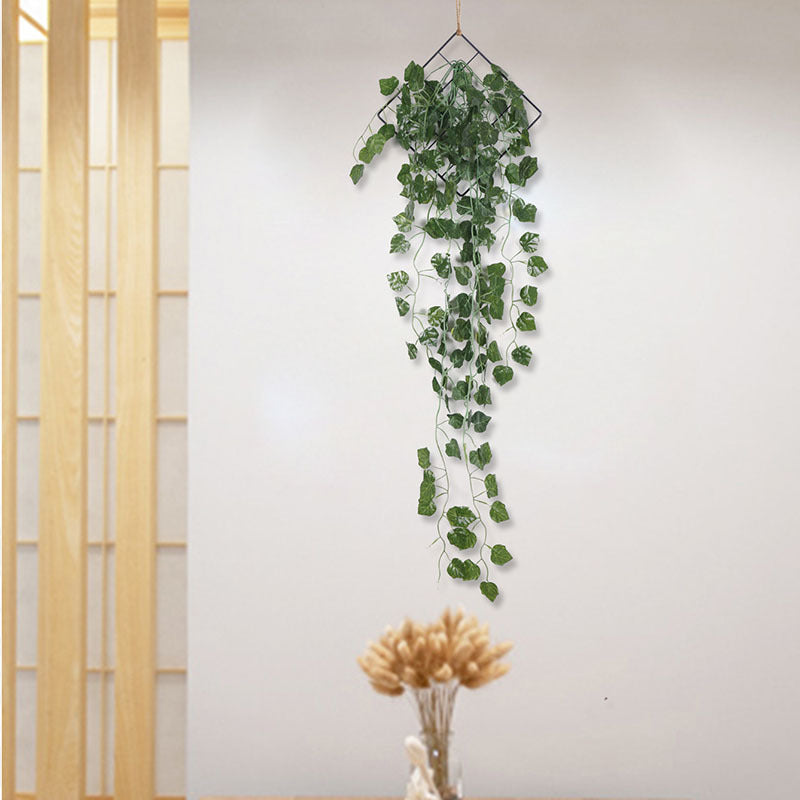 Vine Plant Green Plant Living Room Hanging Decoration Wall Hanging Green Radish Home Accessories Simulation Fake Plant Wall Decoration