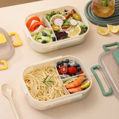 Simple portable sealed microwaveable lunch box lunch box lunch box