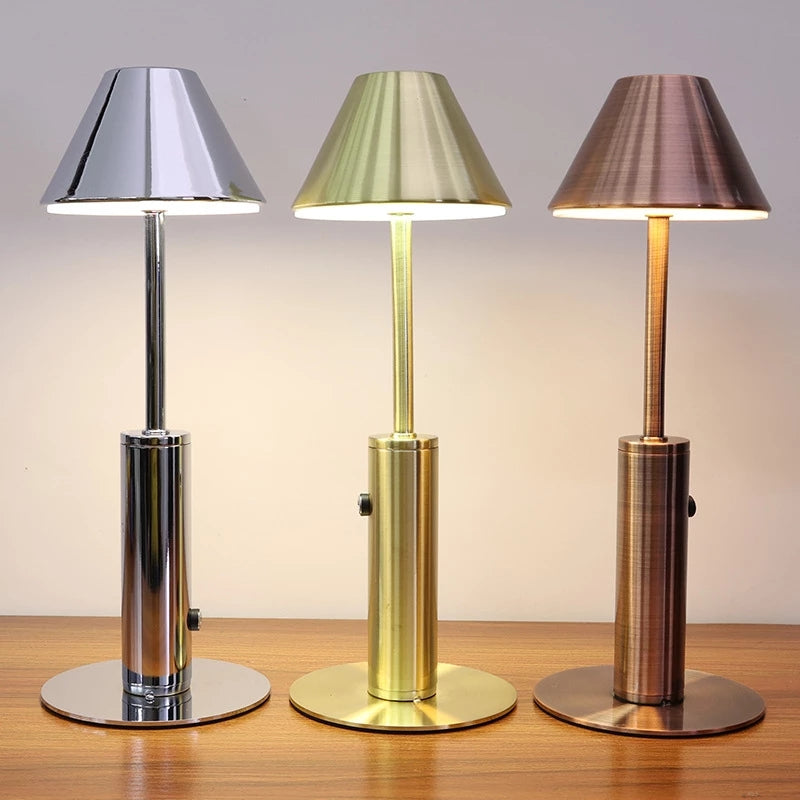 American Led Rechargeable Bar Table Lamp Decorative Atmosphere Light Touch Bar Table Lamp