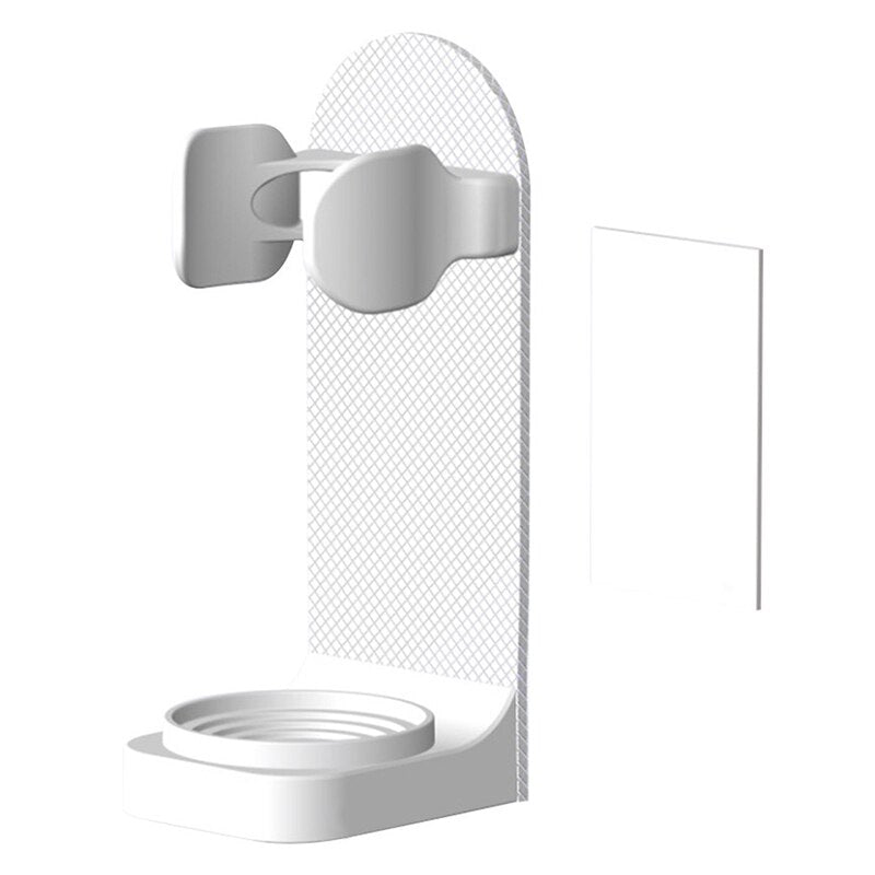 1Pcs ABS Traceless Stand Rack Toothbrush Organizer Electric Wall-Mounted Holder Bathroom Organizer Accessories Tools