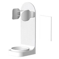 1Pcs ABS Traceless Stand Rack Toothbrush Organizer Electric Wall-Mounted Holder Bathroom Organizer Accessories Tools