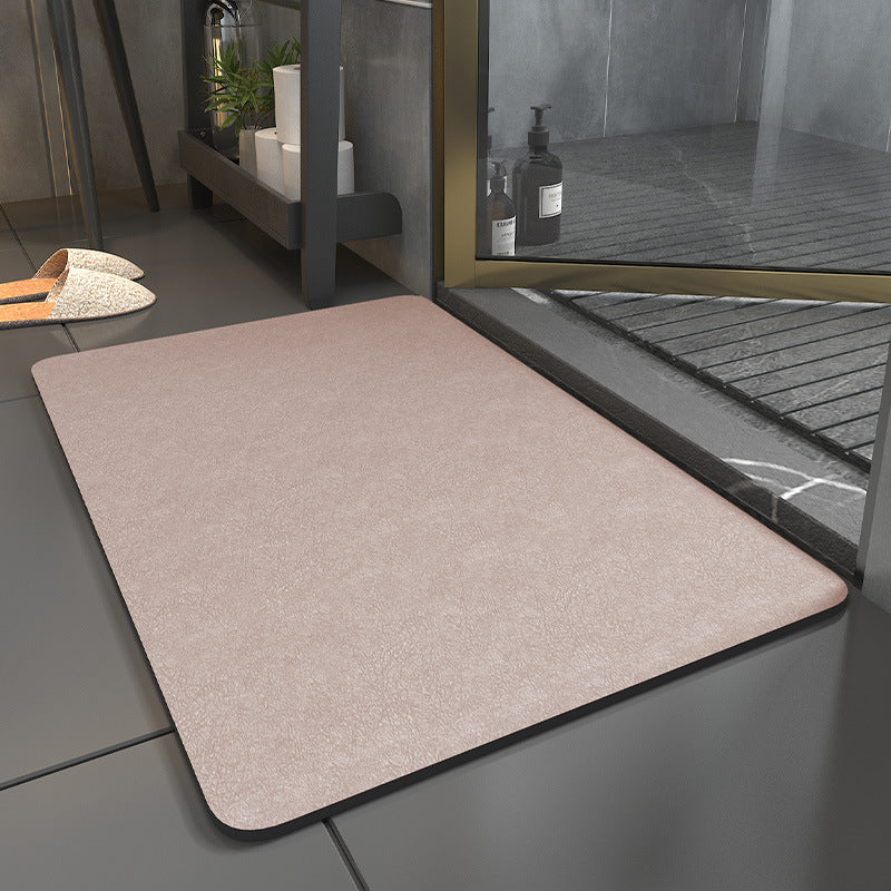 Diatom MudFloor Mat Toilet Entrance Mat Anti-slip Water Absorption Toilet Technology Velvet Soft Bathroom Mat