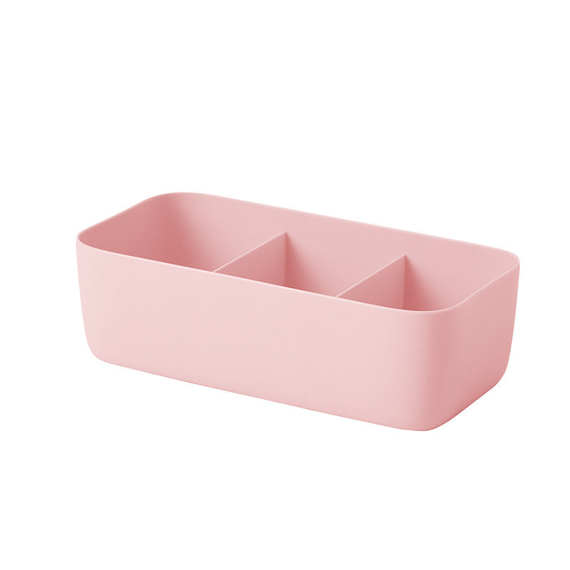 Grid Socks Storage Box Plastic Underwear Panties Storage Box Desktop Drawer Organizer Box Can Be Stacked