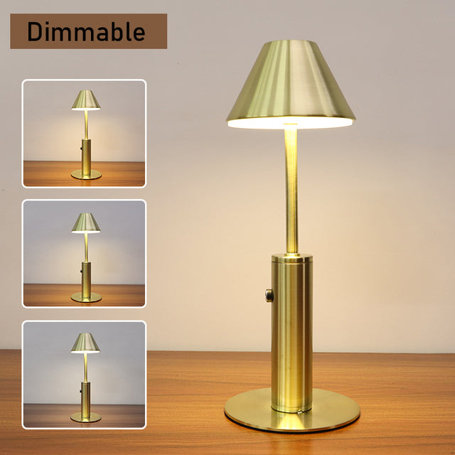 American Led Rechargeable Bar Table Lamp Decorative Atmosphere Light Touch Bar Table Lamp