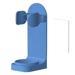 1Pcs ABS Traceless Stand Rack Toothbrush Organizer Electric Wall-Mounted Holder Bathroom Organizer Accessories Tools