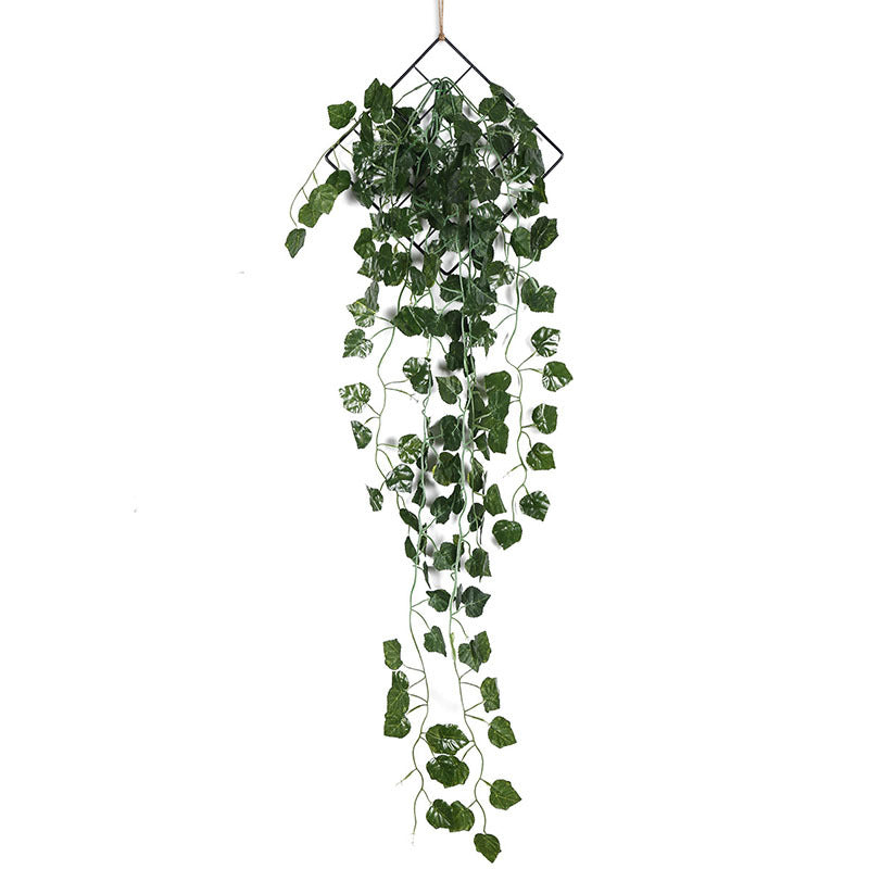 Vine Plant Green Plant Living Room Hanging Decoration Wall Hanging Green Radish Home Accessories Simulation Fake Plant Wall Decoration