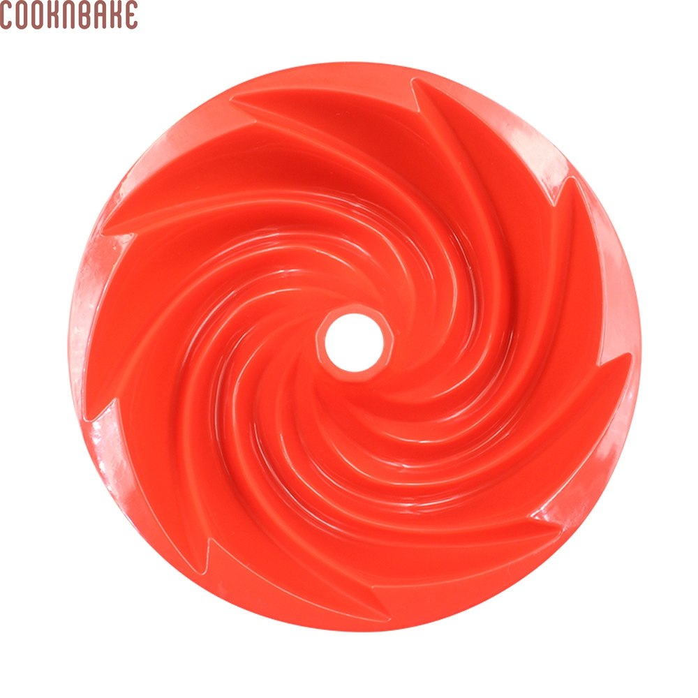 COOKNBAKE DIY Silicone Dessert Bakeware Cake Mold Maelstrom Silicone Big Cake Mold DIY Baking Tool