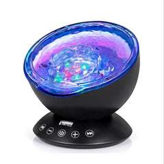 Version Remote ocean  romantic Starlight Projection lamp USB LED Aurora Projection Gifts Decorative Night light