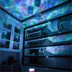 Version Remote ocean  romantic Starlight Projection lamp USB LED Aurora Projection Gifts Decorative Night light